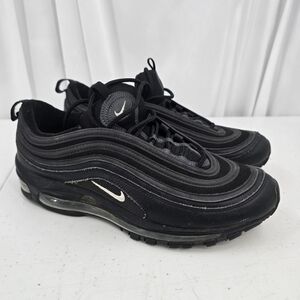 Nike Air‎ Max 97 Black White Anthracite Terry Cloth Men's Size 9.5 921826-015.